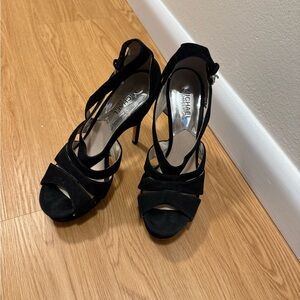 Michael Kors Strappy Black Heels